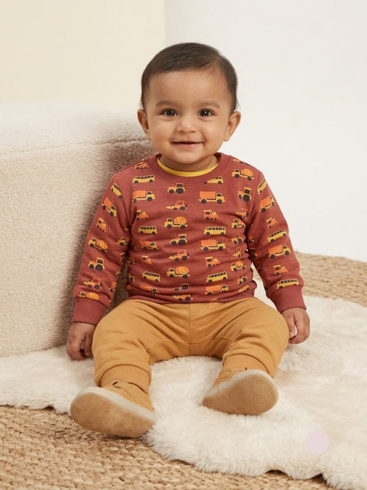 Baby's loop knit t-shirt - bus& truckss