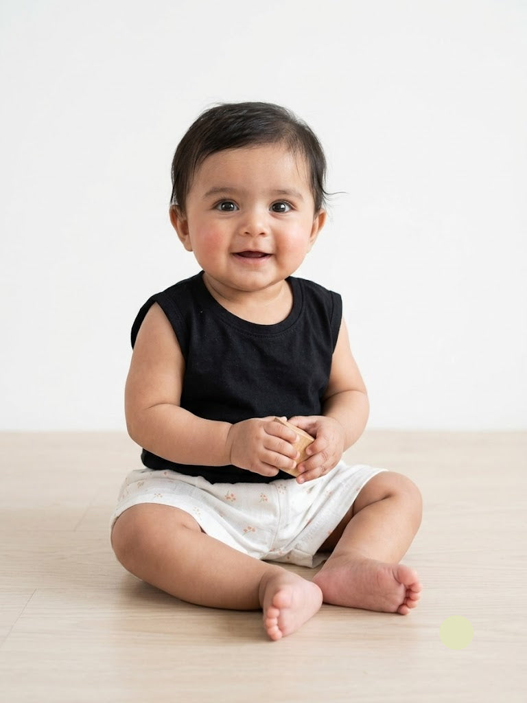 Baby's muslin shorts - o.buds