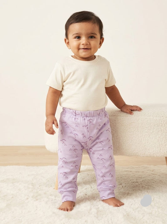 Baby's pant - lav bow