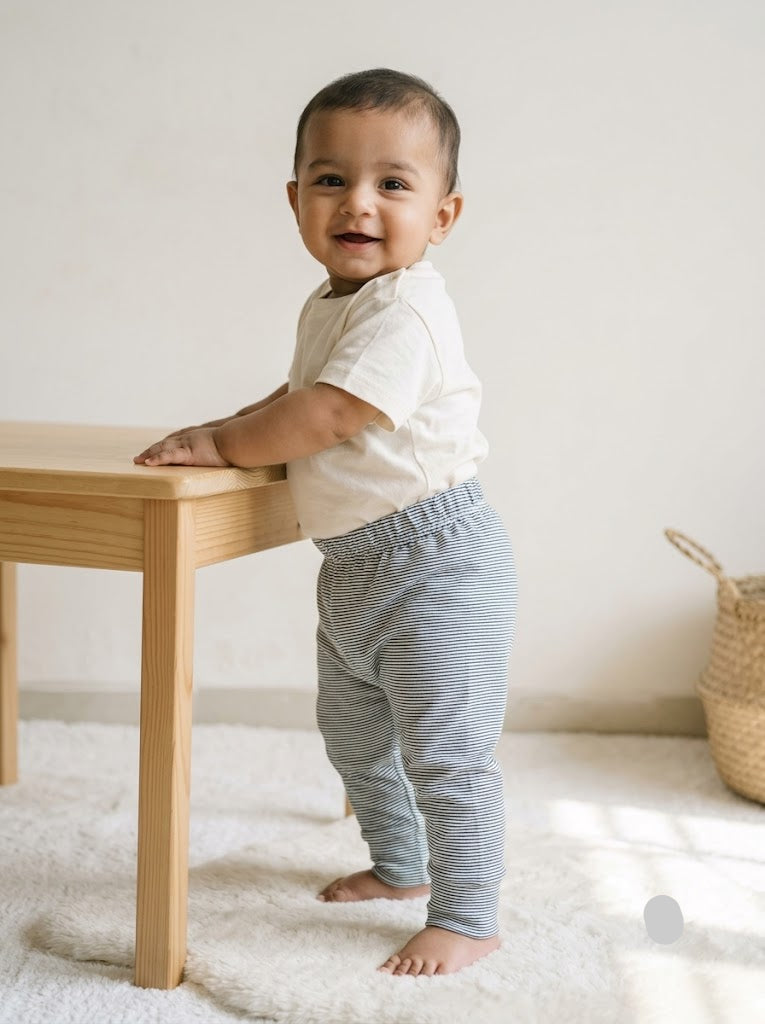Baby's pant - navy line
