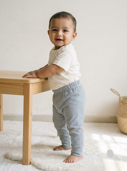 Baby's pant - navy line