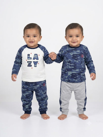 Baby's pant set - millitary (2 pack)