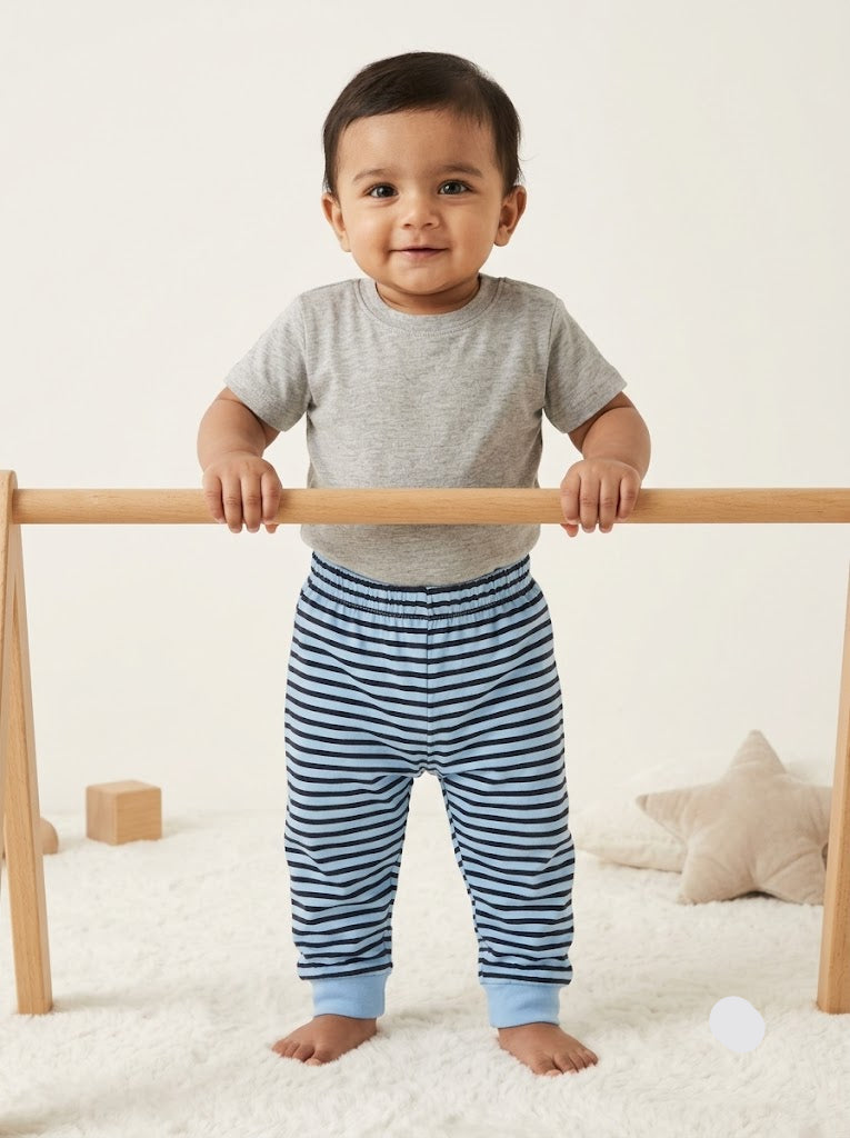 Baby's pants - bb stripes