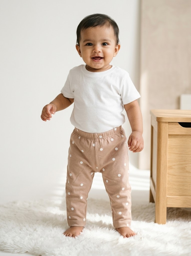 Baby's pants - brown