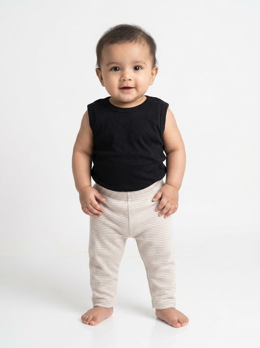 Baby's pants - brown line