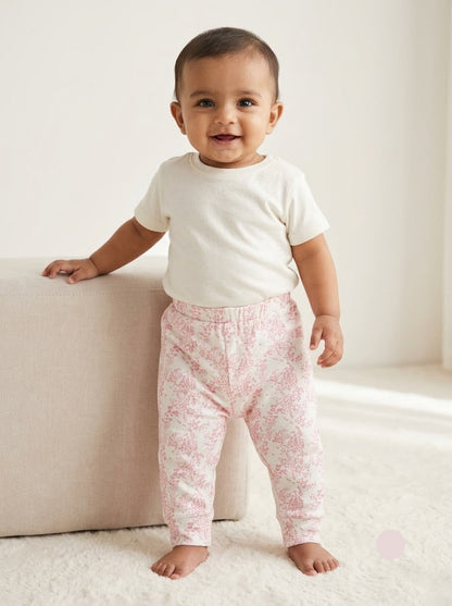 Baby's pants - clash pink