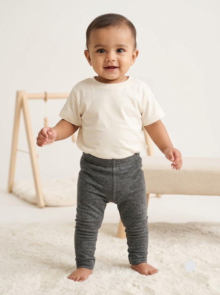 Baby's pants - d/grey