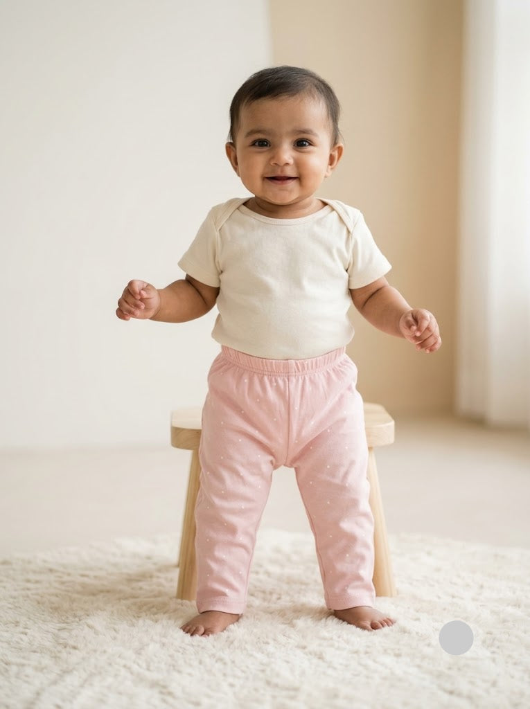 Baby's pants - light pink