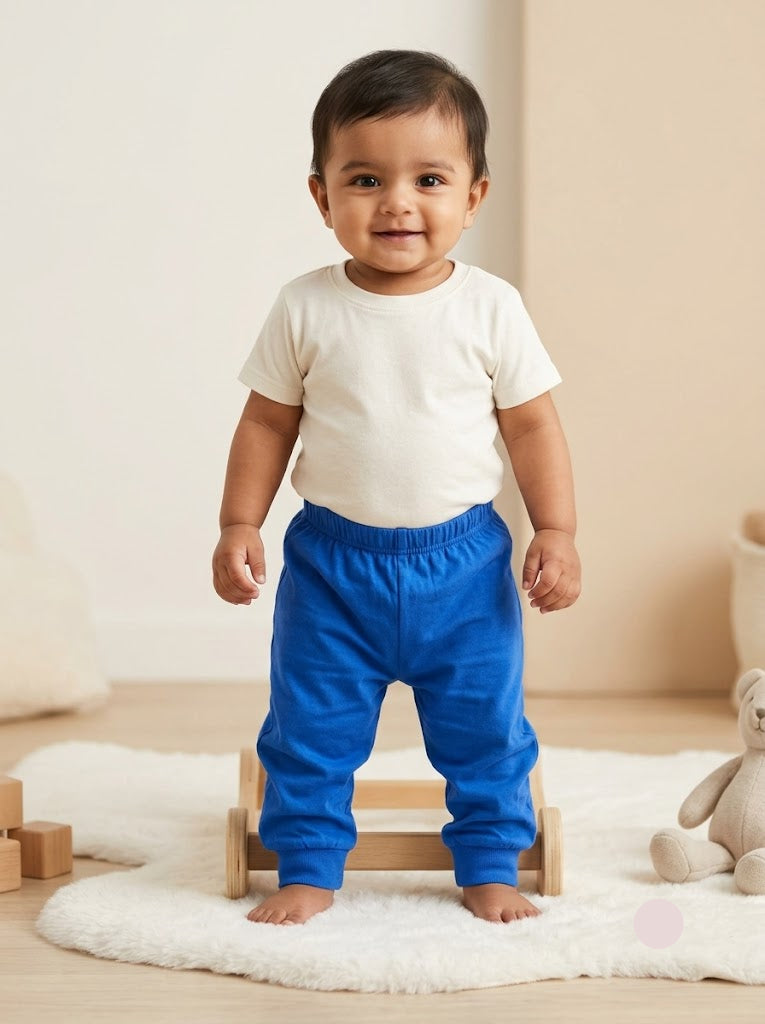 Baby's pants - royal blue