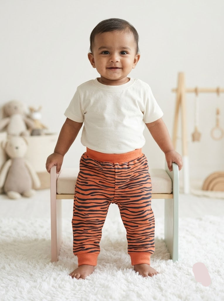 Baby's pants - tiger line