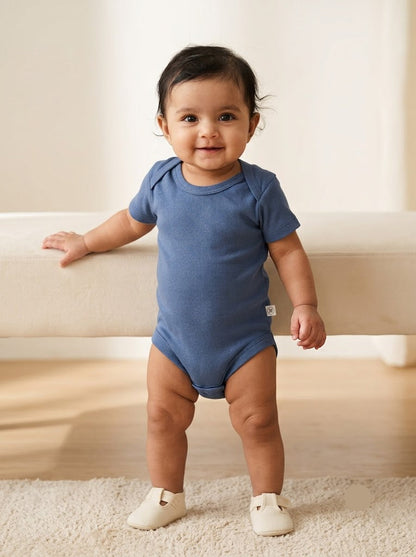 Baby's rompers - Navy blue