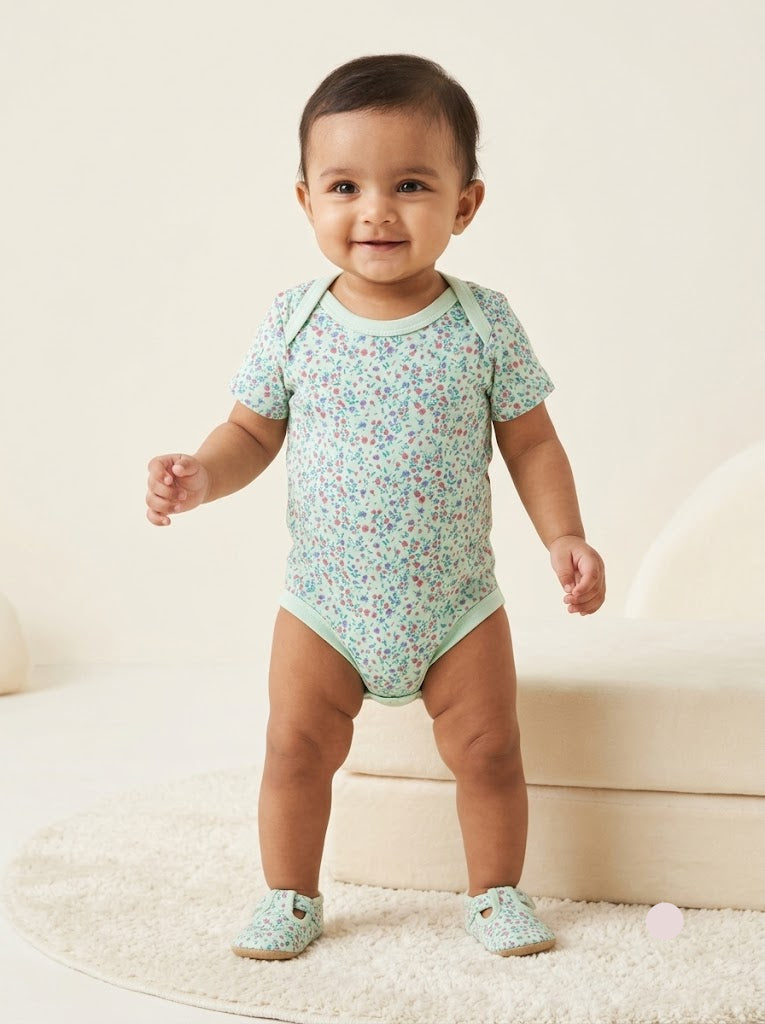 Baby's rompers - blossom plant
