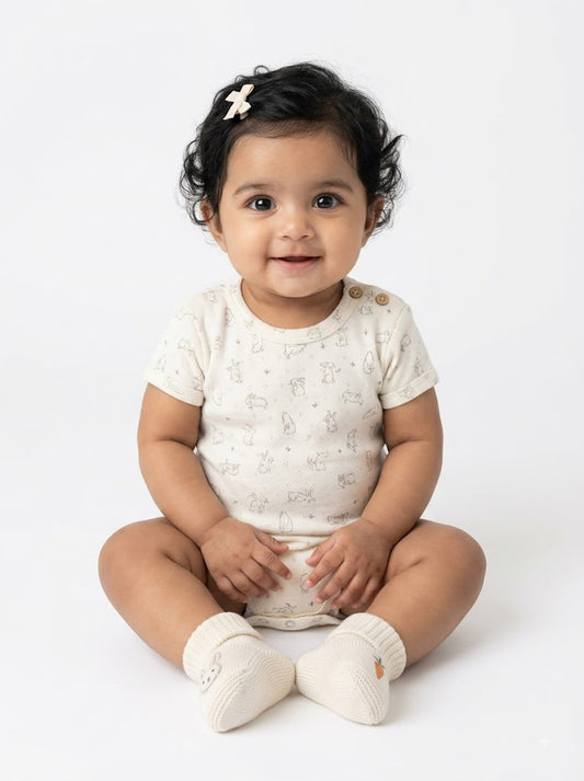 Baby's rompers - bunny