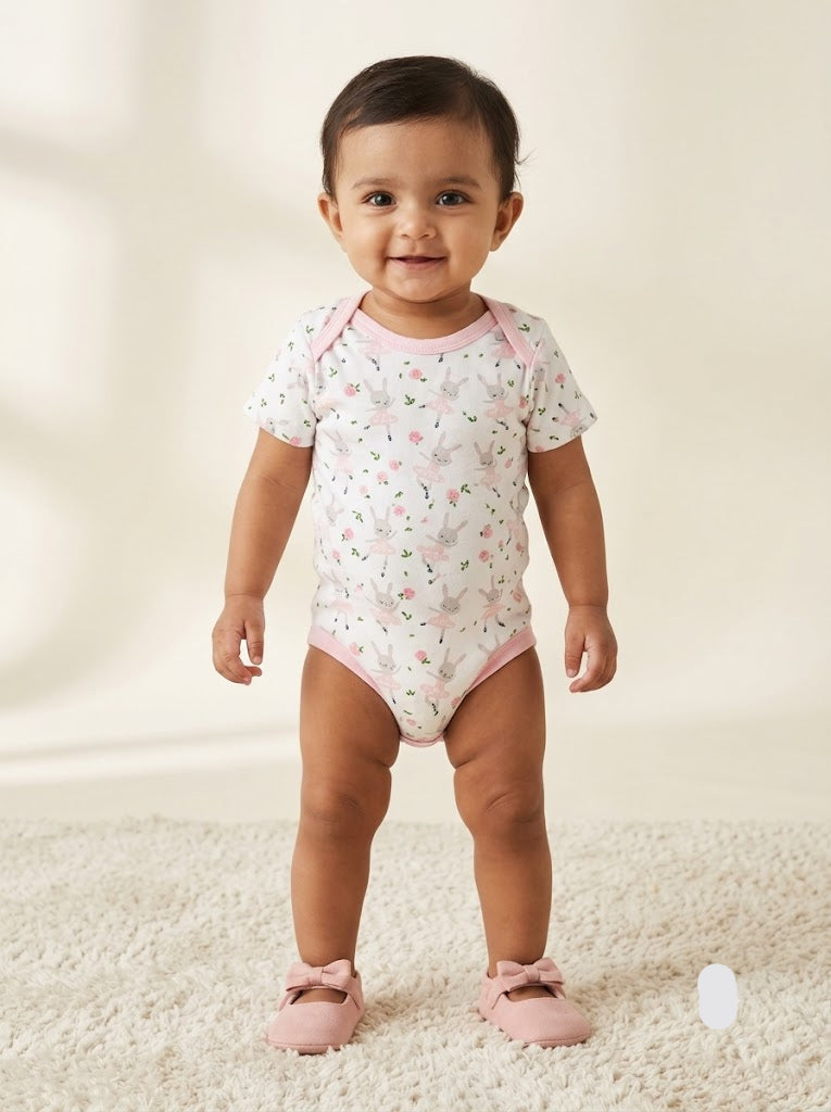 Baby's rompers - bunnys