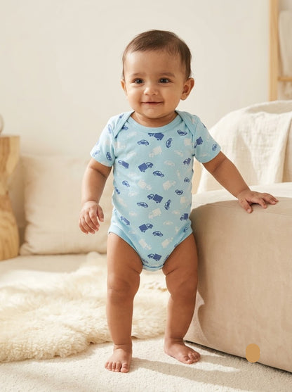 Baby's rompers - cars