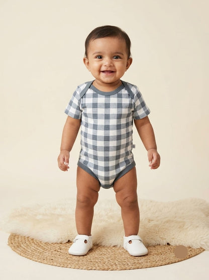 Baby's rompers - chess