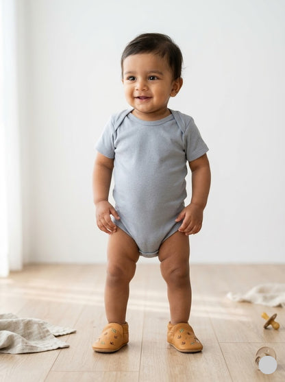 Baby's rompers - grey