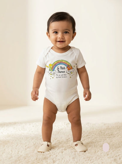 Baby's rompers - rainbows