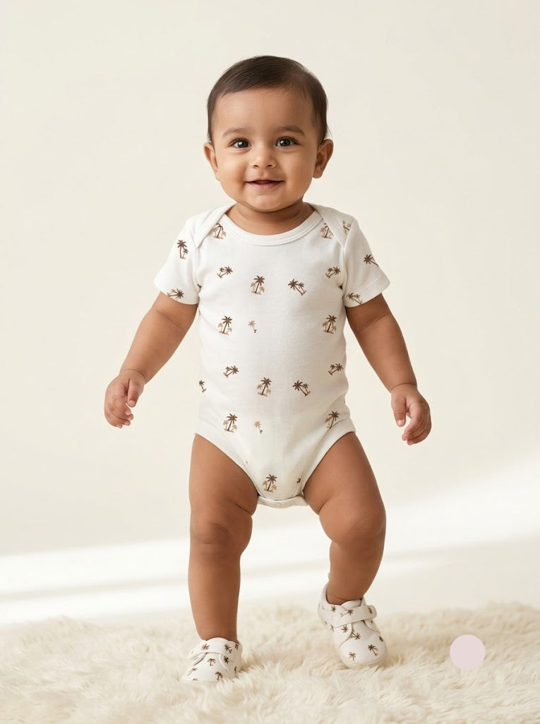 Baby's rompers - tree