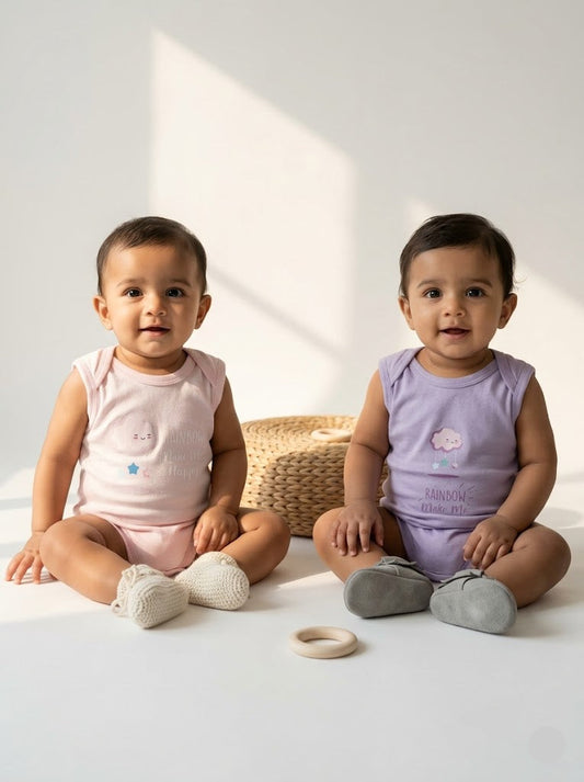 Baby's rompers (2pcs combo)i