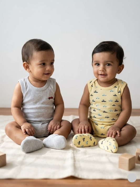 Baby's rompers (2pcs combo)v