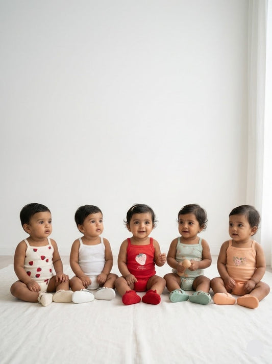 Baby's rompers (5 pcs combo)