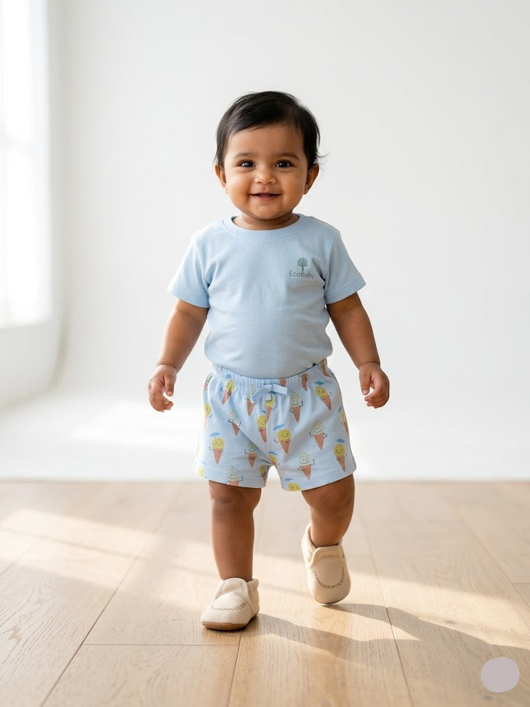 Baby's shorts - ice