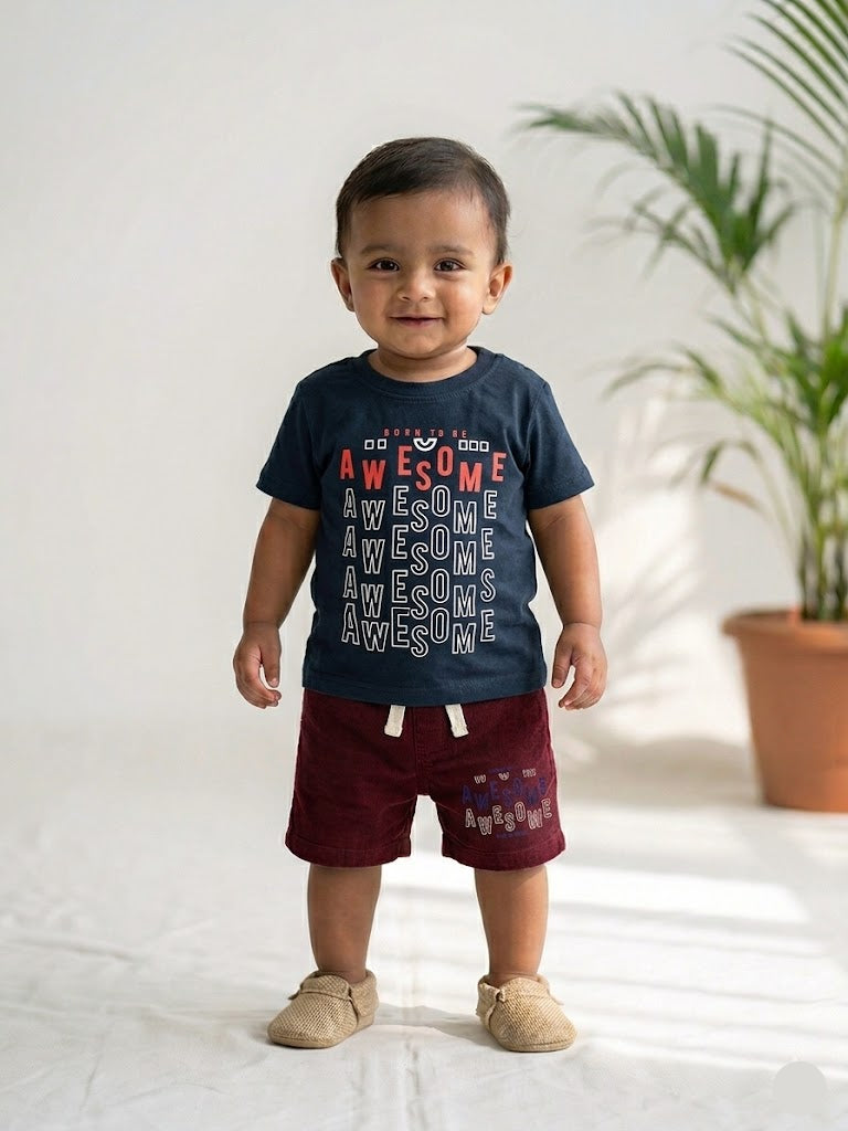 Baby's shorts set - Awesome