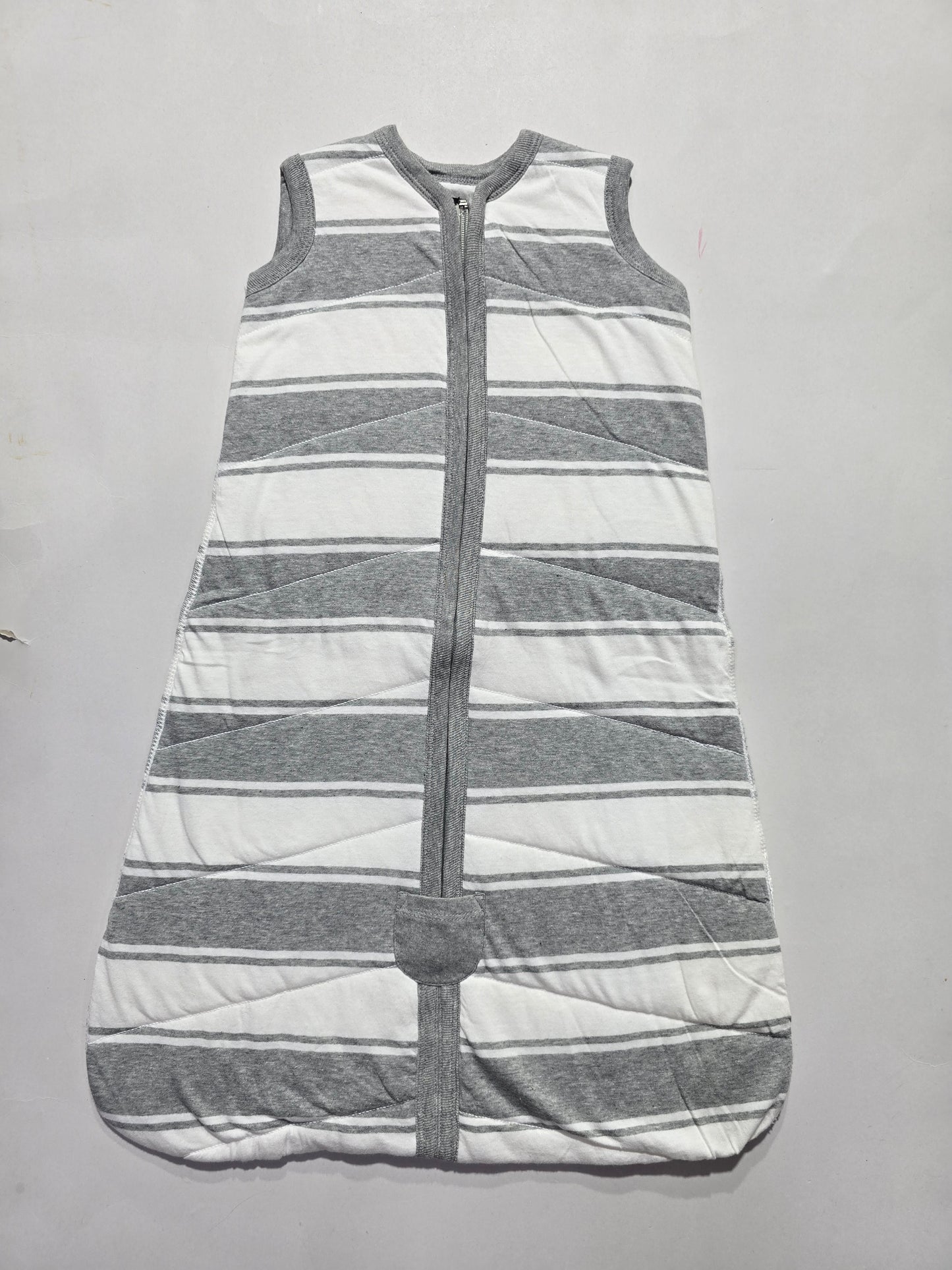 Baby's sleeping bag - grey stripes