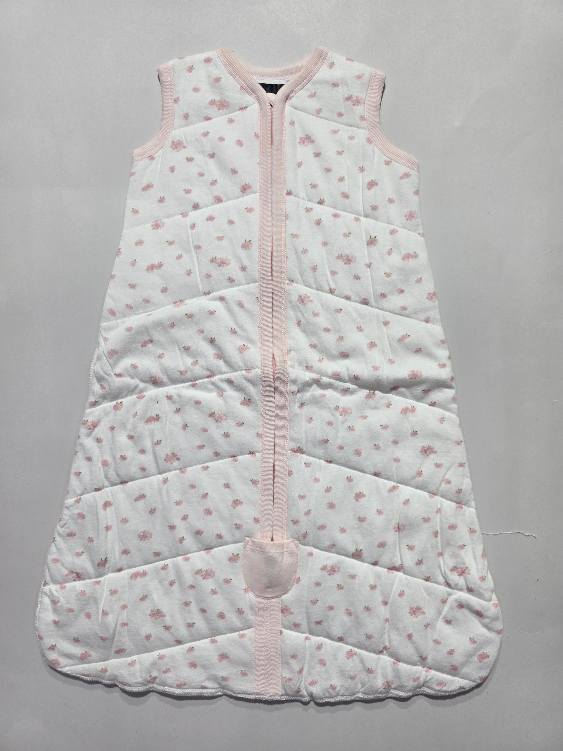 Baby's sleeping bag - pink buds