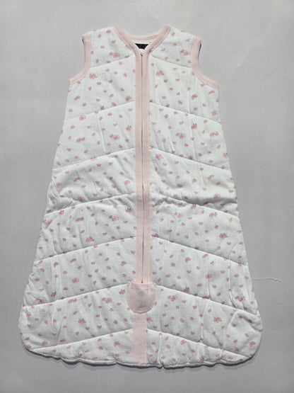 Baby's sleeping bag - pink buds