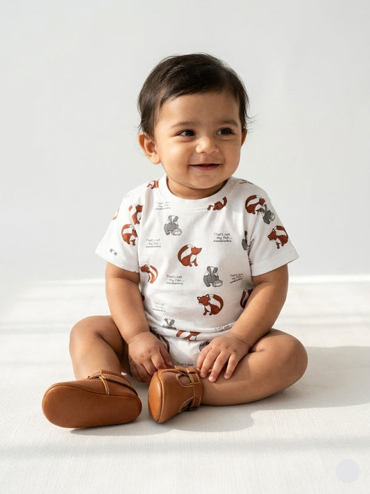 Baby's t-shirt - fox white