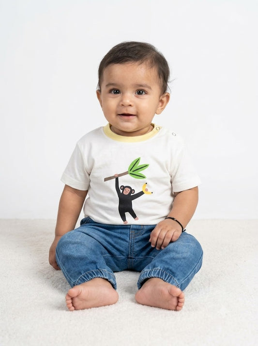 Baby's t-shirt - monkey