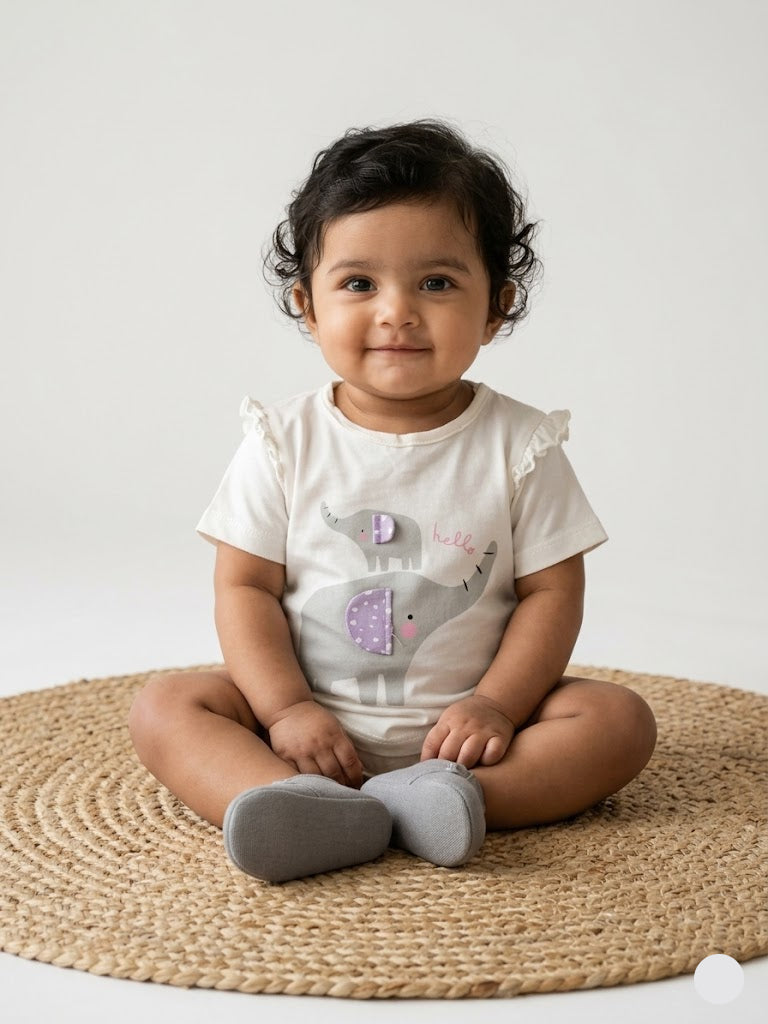 Baby's t-shirt - p.elephant