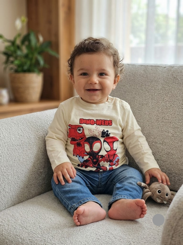 Baby's t-shirt - spidy