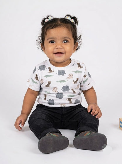 Baby's t-shirt - wild animals