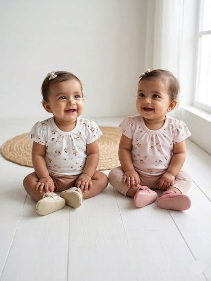 Baby's top (2pcs combo) - blossom