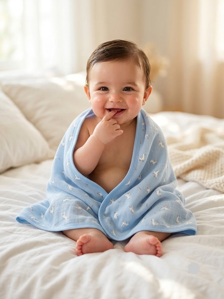 Baby's towel – bird