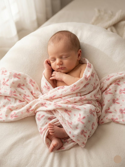 Baby's two layer blanket –  bunny