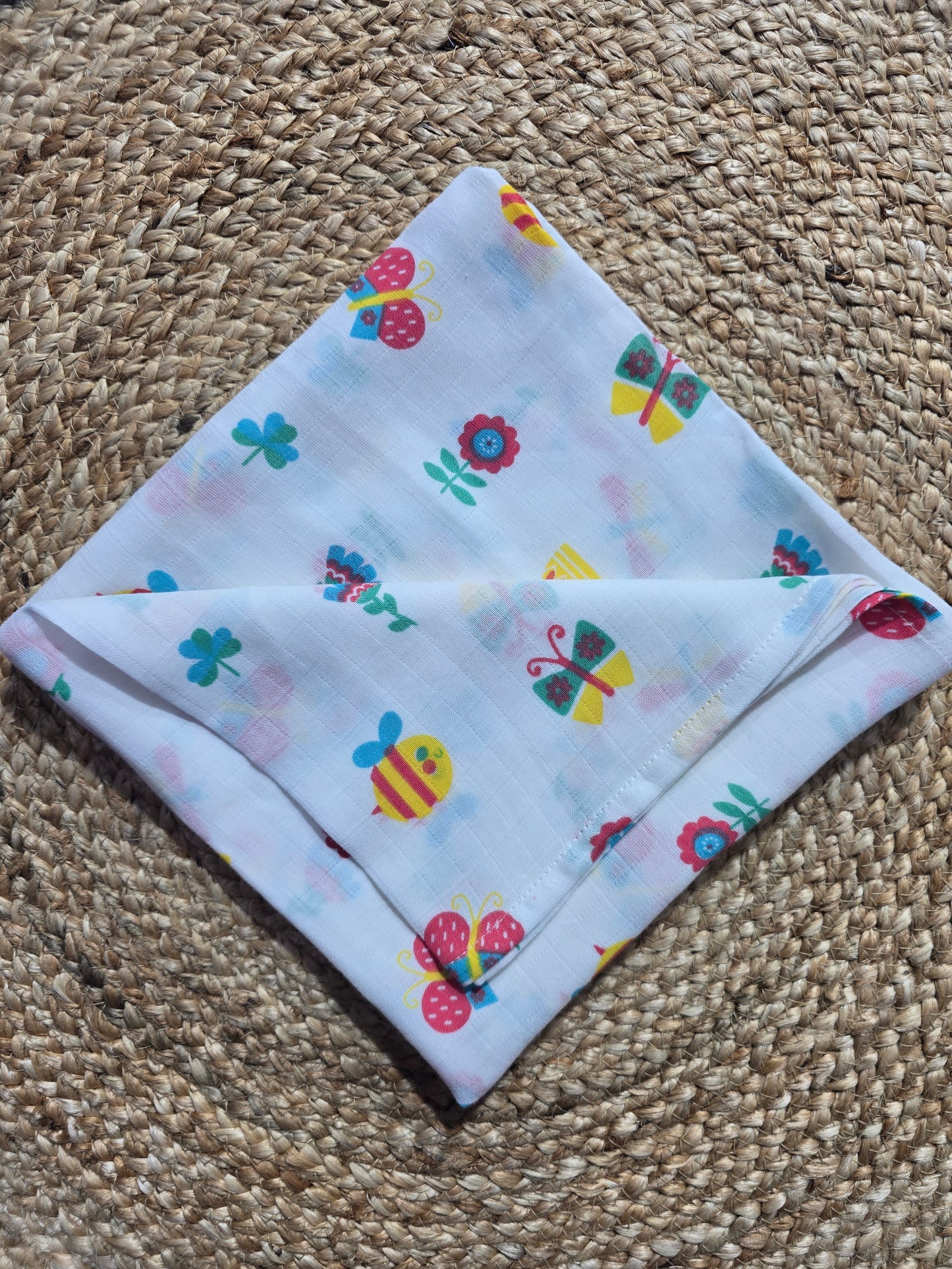 Baby's muslin swaddle - Butterfly