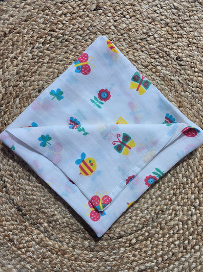 Baby's muslin swaddle - Butterfly