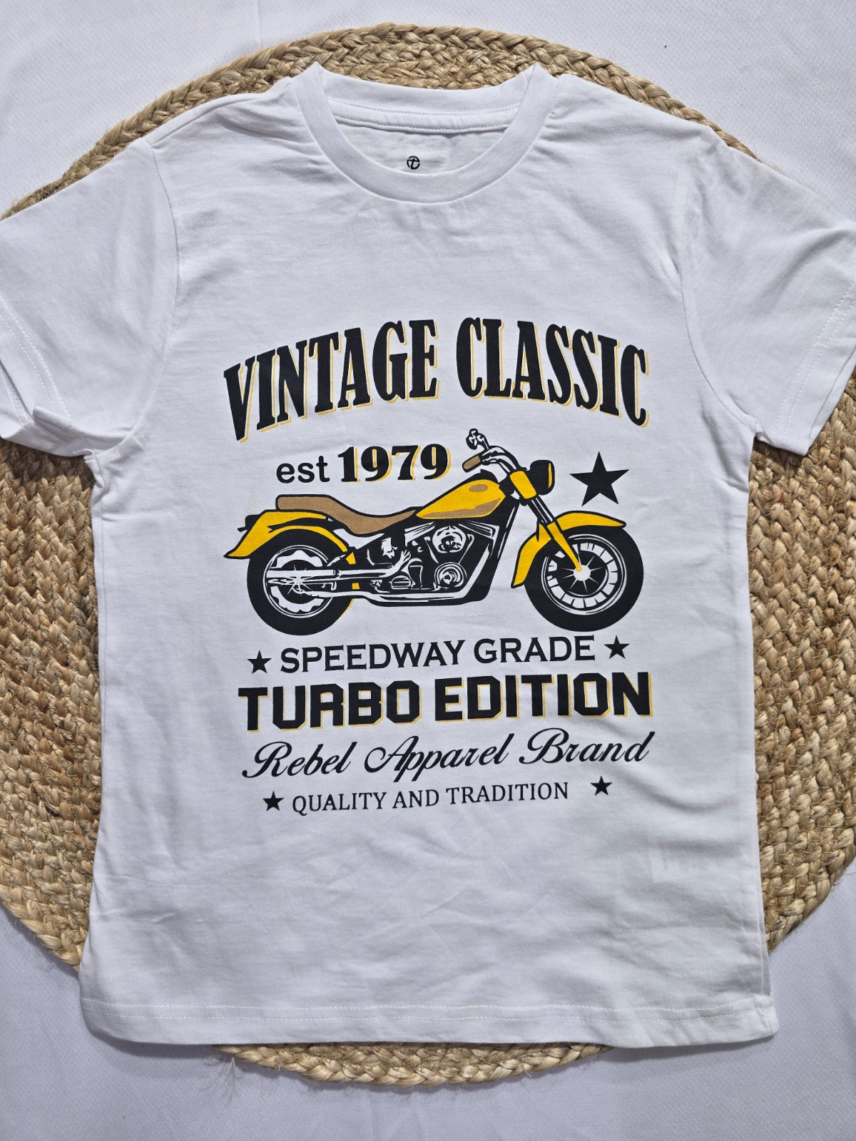 Boy's t-shirt - White bike
