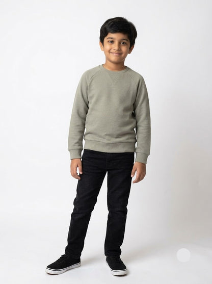 Boy's FS t-shirt - olive green