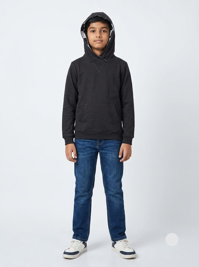 Boy's hoodie - black