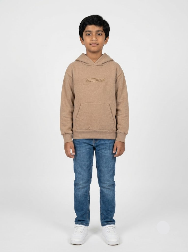 Boy's hoodie - f.brown