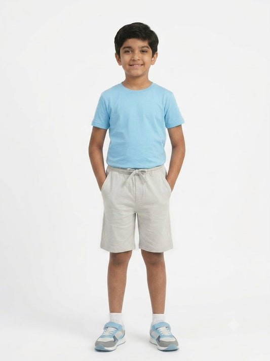 Boy's shorts - l.grey