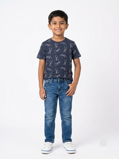 Boy's t-shirt - skeleton