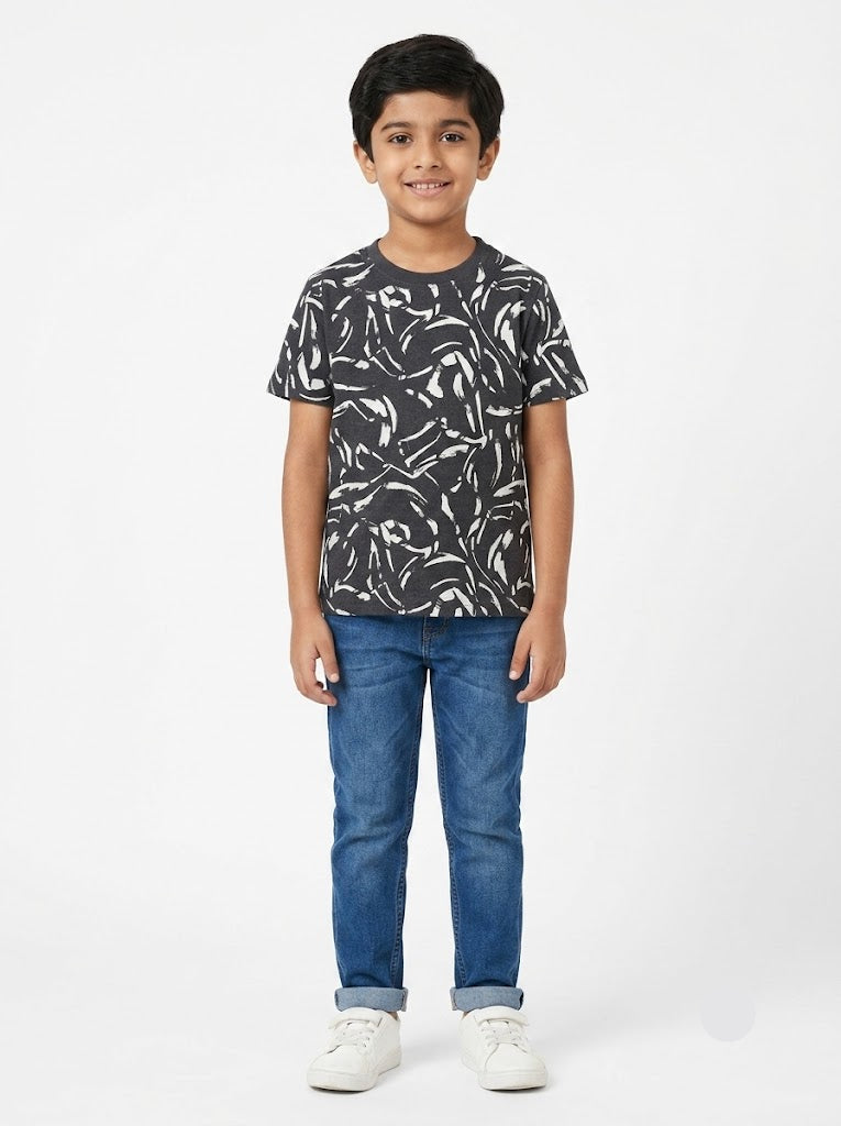 Boy's t-shirt -  zebro