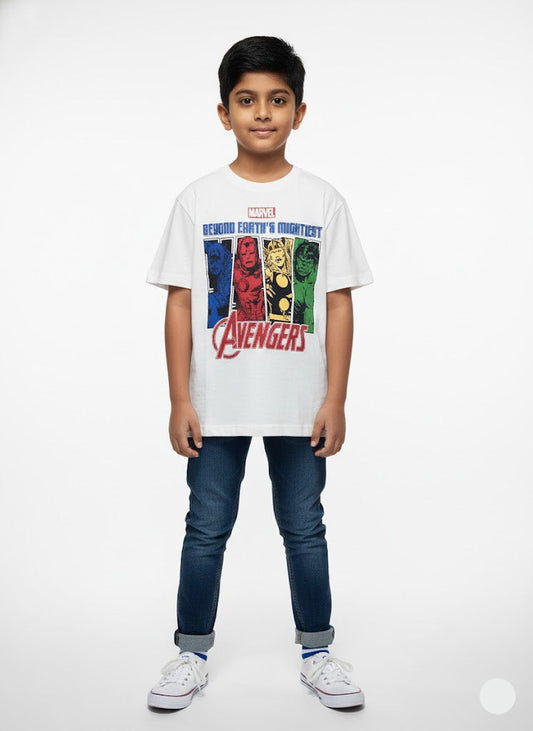 Boy's t-shirt -white avenger