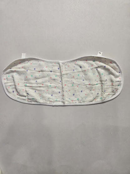 Burp cloth - hearts